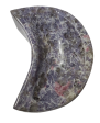 Lepidolite and Pink Tourmaline Moon-Shaped Bowl (Madagascar) Supply