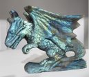 Labradorite Dragon Carving Discount