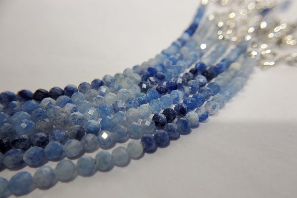 Faceted Dumortierite Bracelet Supply