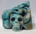 Amazonite Skull Carving Online