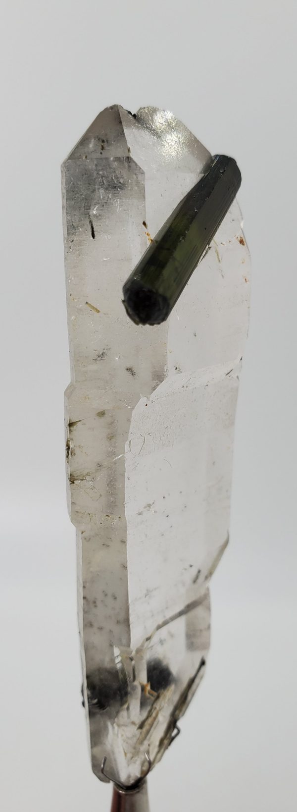 Double Terminated Tabby Quartz with Tourmaline Discount