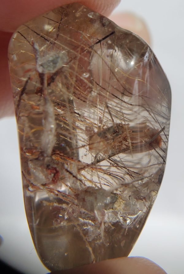 Rutilated Quartz w  Manifestation Crystal ,  Brasil Supply