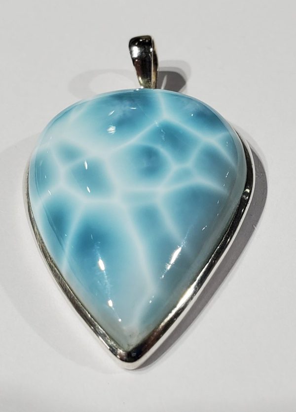 Larimar Pendant in Sterling Silver Discount