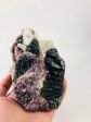 Lepidolite w Green Tourmaline on Sale