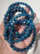 Blue Apatite Bead Bracelet Discount