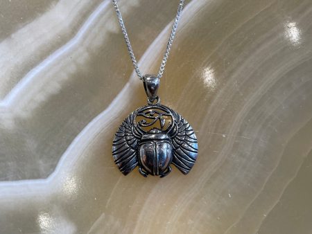 Winged Scarab Pendant For Cheap