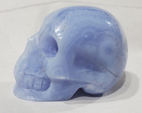 Blue Lace Agate Skull, Indonesia Fashion