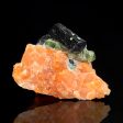 Ferrosilite & Fluorapatite on Calcite, Yates Mine, Canada on Sale