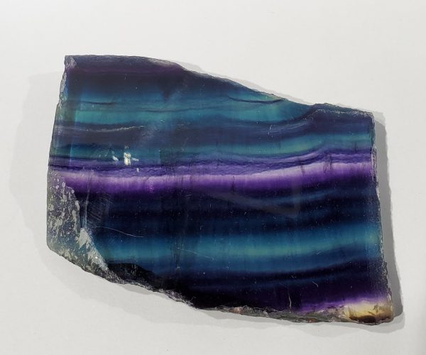 Rainbow Fluorite Slab, China Online Hot Sale