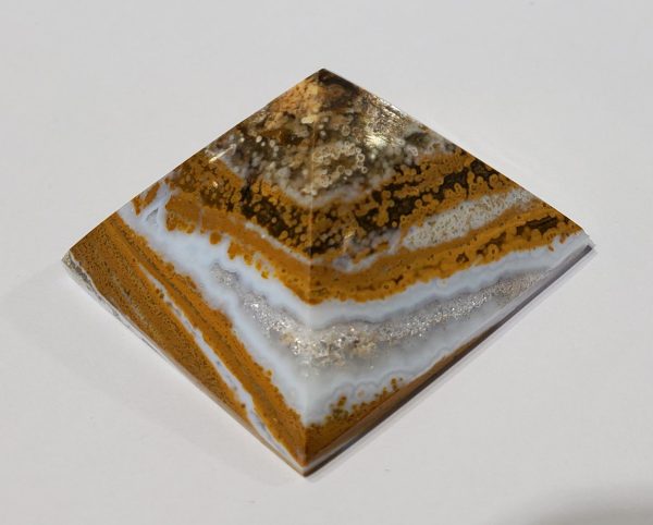 Ocean Jasper Pyramid, Madagascar For Sale