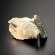 Verdelite Tourmaline w  Quartz, Aricanga Mine, Brazil on Sale