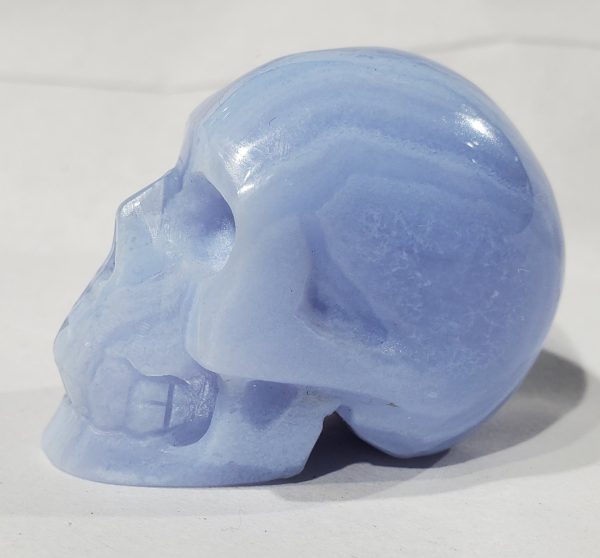 Blue Lace Agate Skull, Indonesia Fashion