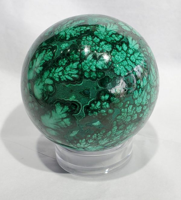 Malachite Sphere,  Congo Fashion