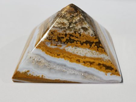 Ocean Jasper Pyramid, Madagascar For Sale