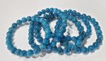 Blue Apatite Bead Bracelet Discount