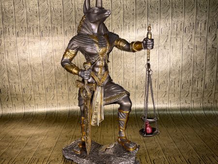 Judgment of Anubis Bronze Statue Fashion