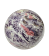 Pink Tourmaline and Lepidolite Sphere (Madagascar) Online Hot Sale