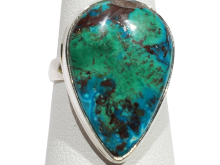 Chrysocolla and Malachite Ring Online Sale