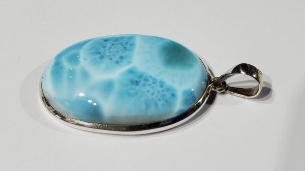 Larimar Pendant in Sterling Silver For Discount