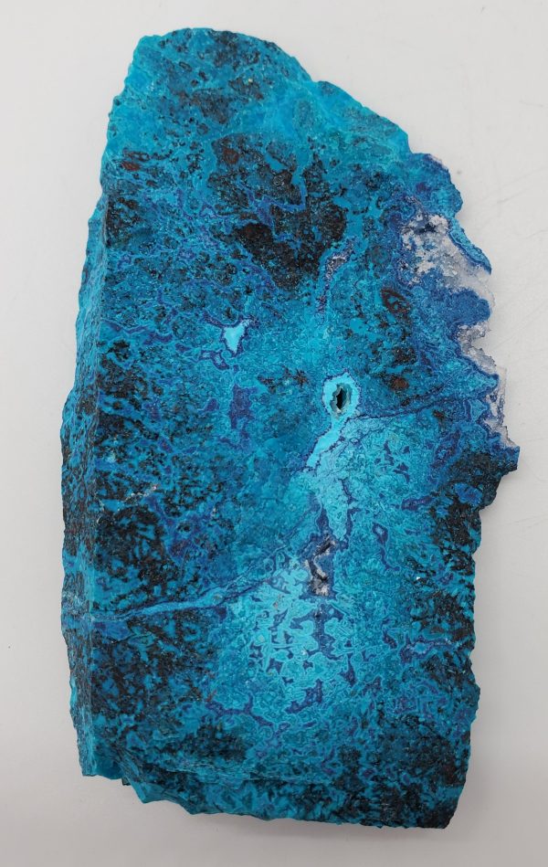 Shattuckite, Chrysocolla,  and Quartz (Mexico) Online Hot Sale