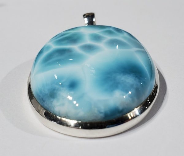 Larimar Pendant in Sterling Silver Online Hot Sale