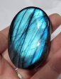 Electric Blue Labradorite Palm Stone, Madagascar Supply