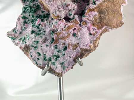 Spherocobaltite with Malachite and Quartz Sale