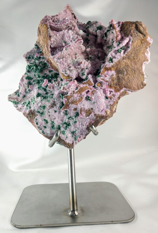 Spherocobaltite with Malachite and Quartz Sale