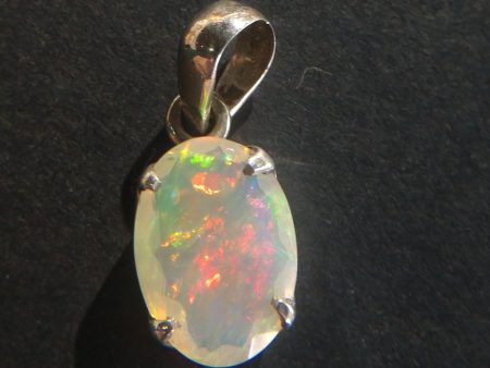 Faceted Opal Pendant Hot on Sale