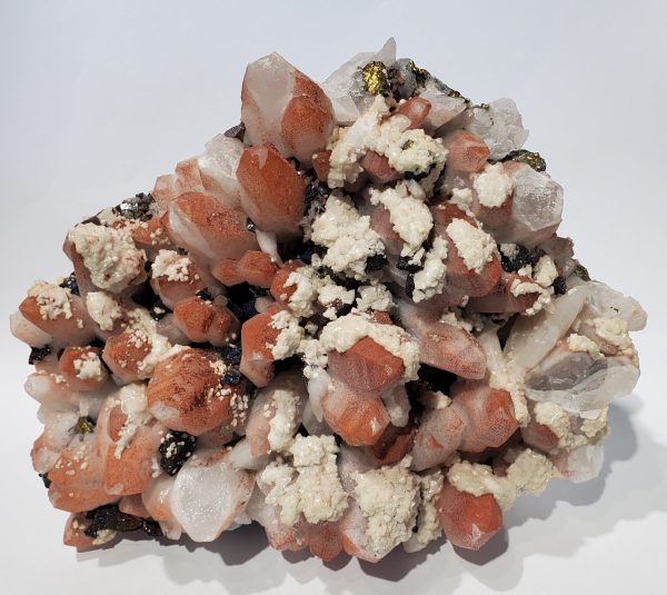 Quartz w  Hematite, Dolomite, Chalcopyrite (China) Online