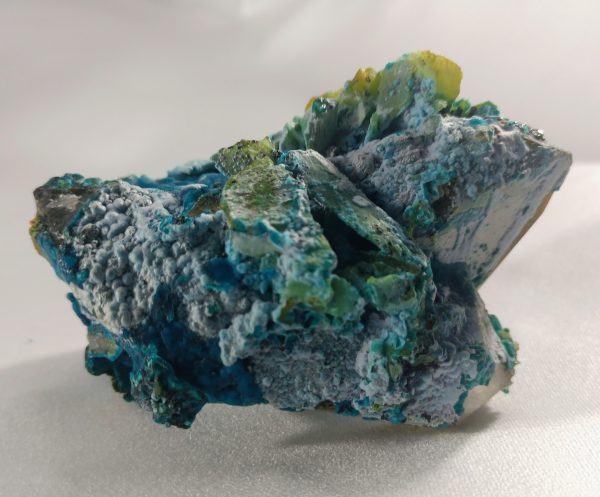 Chrysocolla over Quartz from Peru Fashion