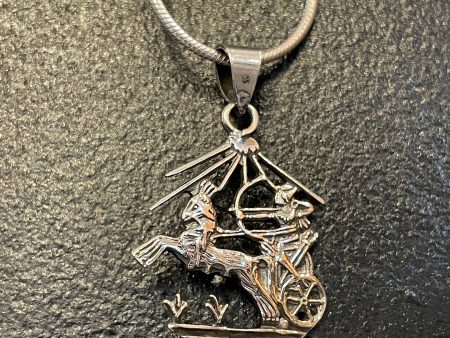 Egyptian Chariot Pendant Online now