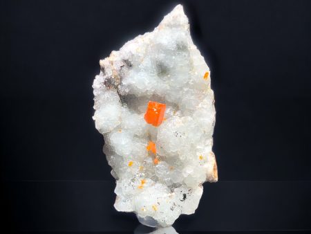 Wulfenite on Hemimorphite, Red Cloud Mine, Arizona Online Sale