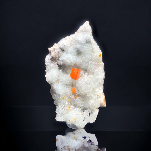 Wulfenite on Hemimorphite, Red Cloud Mine, Arizona Online Sale