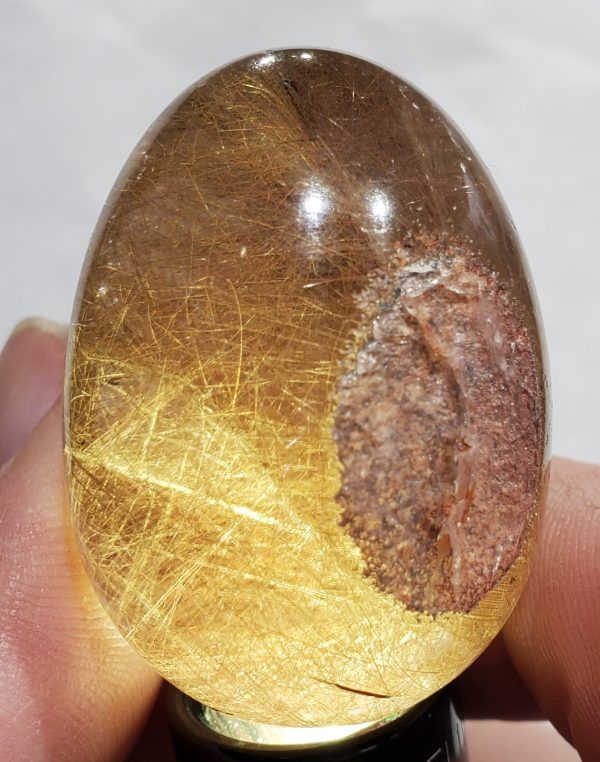 Rutilated Quartz Egg Discount