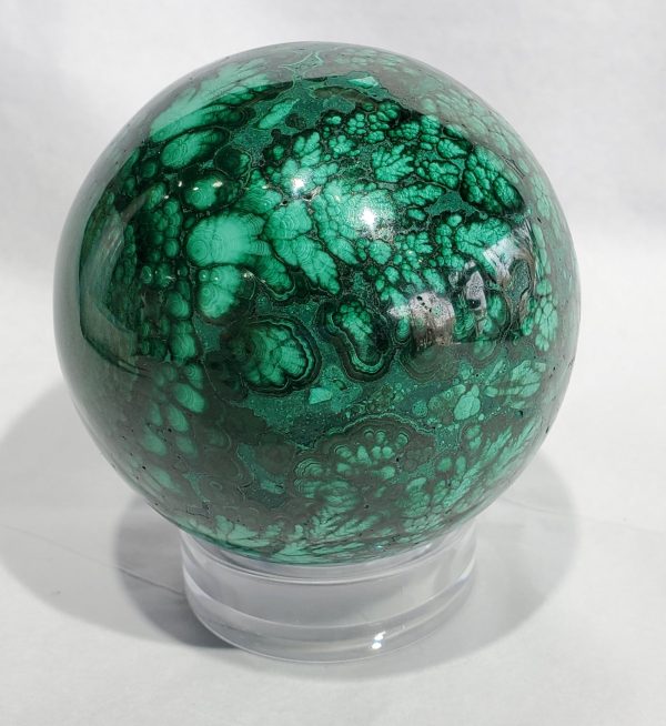 Malachite Sphere,  Congo Fashion