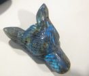 Labradorite Wolf Head Bead For Cheap