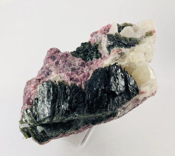 Lepidolite w Green Tourmaline on Sale