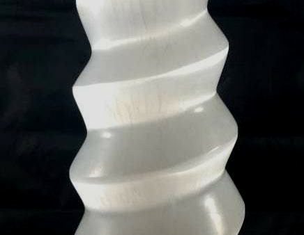 Selenite Lamp (Spiral) Online now