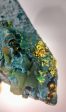 Chrysocolla over Quartz from Peru Fashion