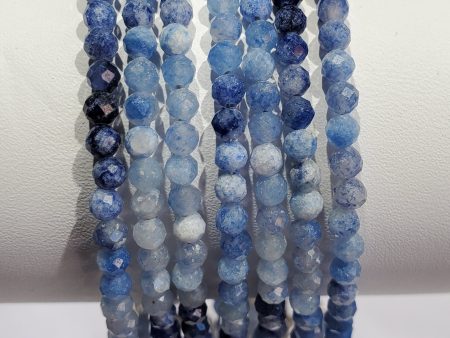 Faceted Dumortierite Bracelet Supply