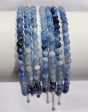 Faceted Dumortierite Bracelet Supply