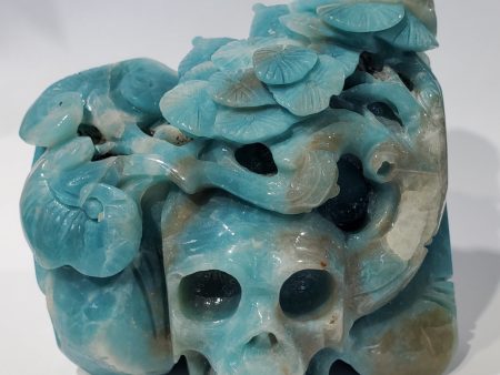 Amazonite Skull Carving Online