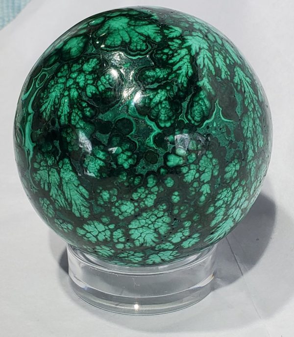 Malachite Sphere,  Congo Fashion