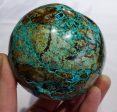 Chrysocolla Sphere,  Peru Hot on Sale