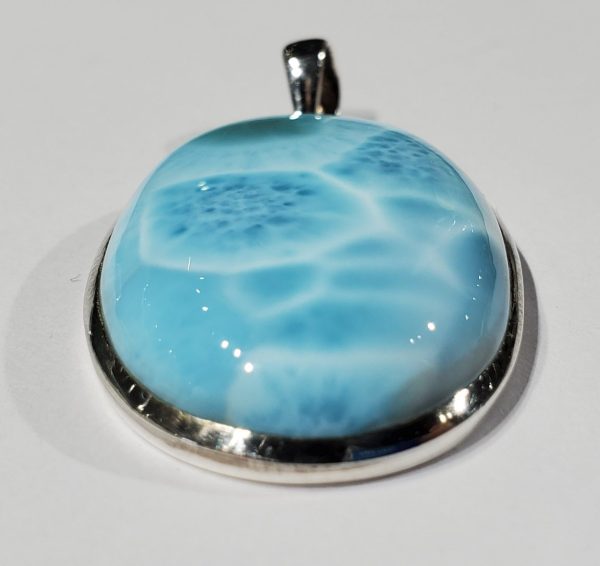 Larimar Pendant in Sterling Silver For Discount