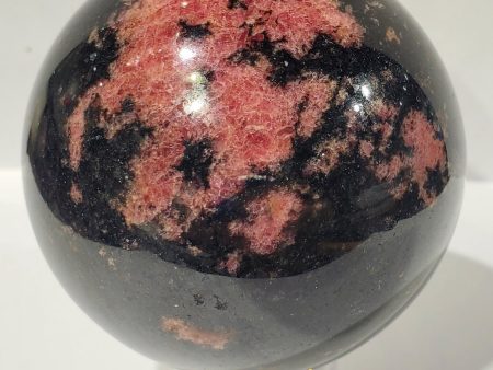 Rhodonite Sphere For Cheap