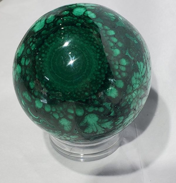 Malachite Sphere,  Congo Fashion