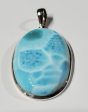 Larimar Pendant in Sterling Silver For Discount