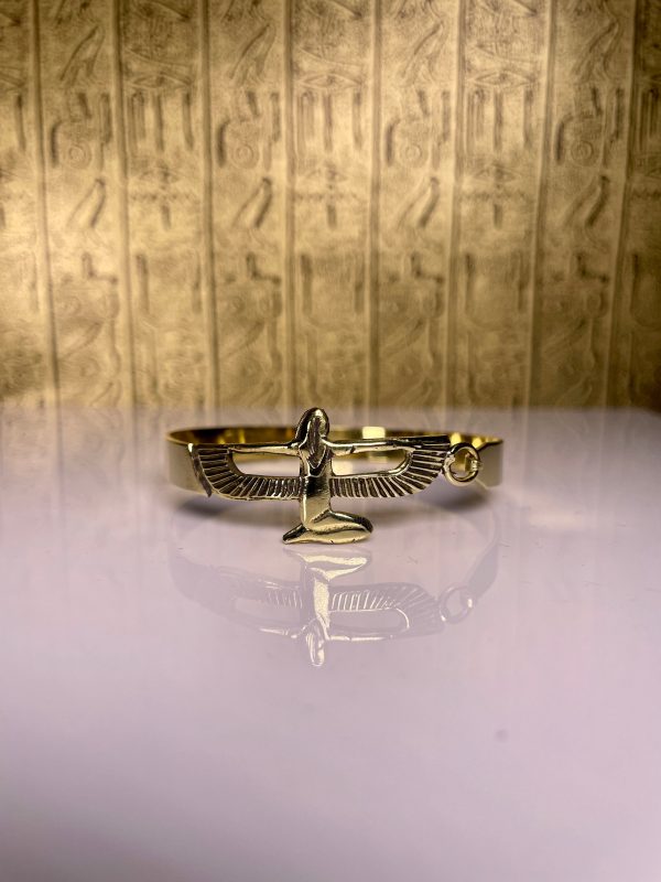 Gold Isis Bangle For Cheap